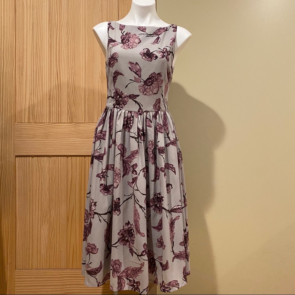 BB DAKOTA floral sleeveless dress